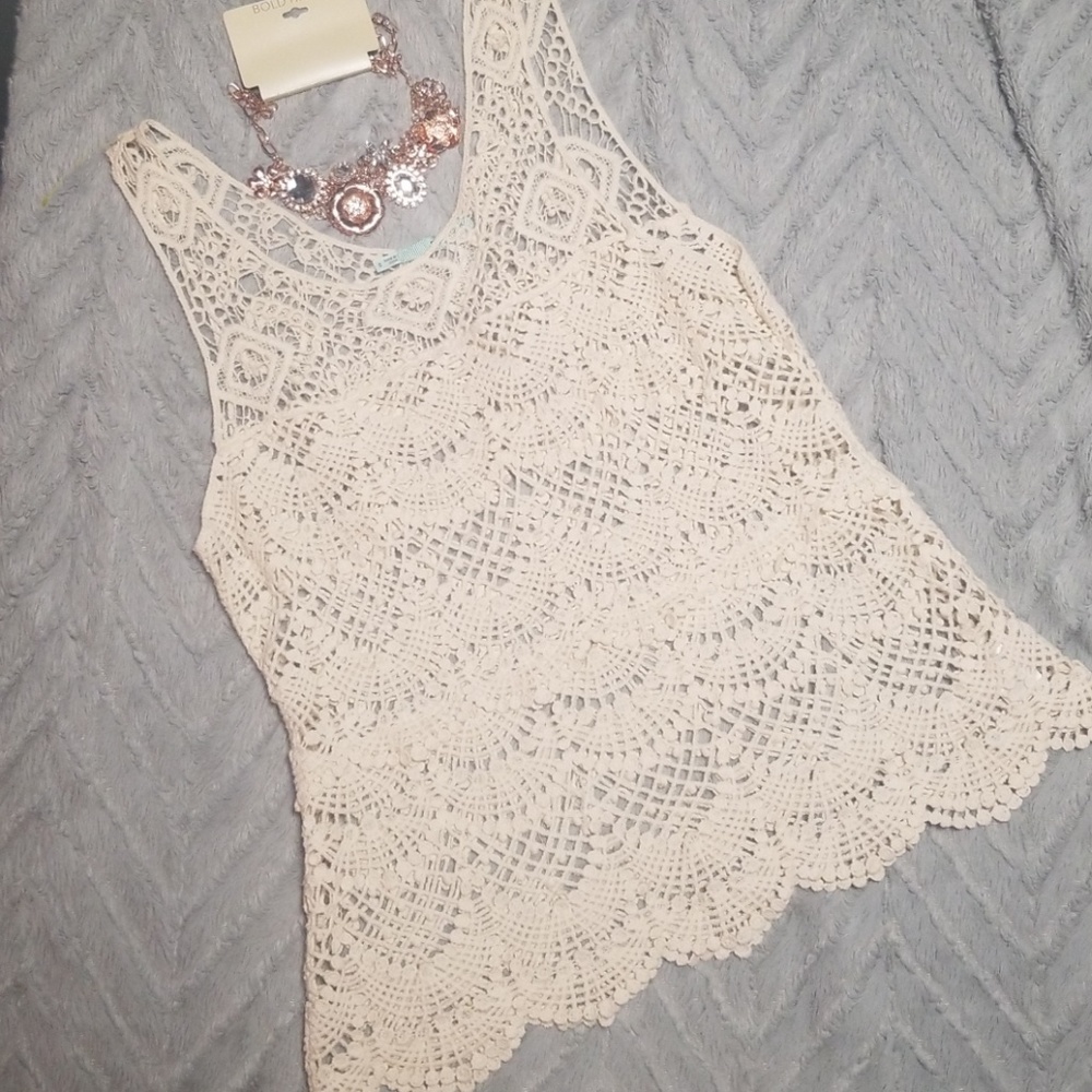 5 for $25 Lace frock tank